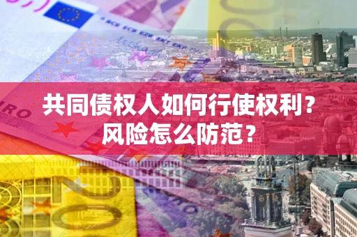 北京共同债权人如何行使权利？风险怎么防范？