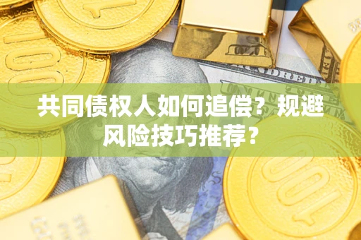 北京共同债权人如何追偿？规避风险技巧推荐？