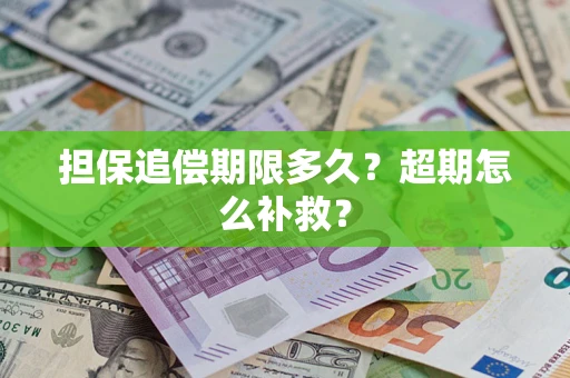 北京担保追偿期限多久？超期怎么补救？