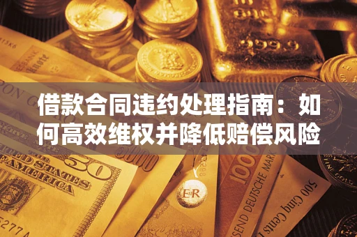北京借款合同违约处理指南：如何高效维权并降低赔偿风险？