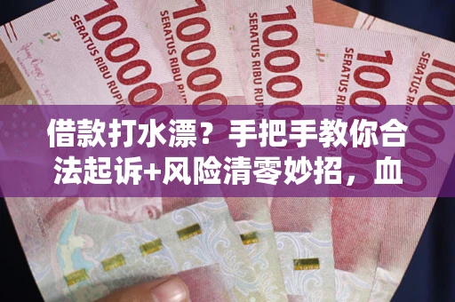 北京借款打水漂？手把手教你合法起诉+风险清零妙招，血泪教训换来的干货！