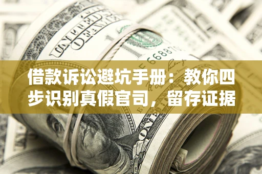 北京借款诉讼避坑手册：教你四步识别真假官司，留存证据不踩雷