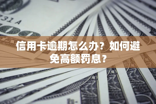 北京信用卡逾期怎么办？如何避免高额罚息？