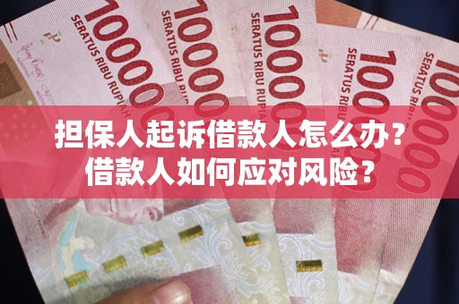 北京担保人起诉借款人怎么办？借款人如何应对风险？