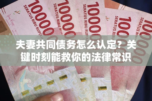 北京夫妻共同债务怎么认定？关键时刻能救你的法律常识