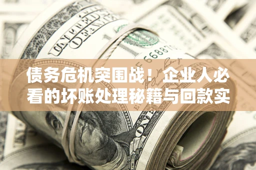 北京债务危机突围战！企业人必看的坏账处理秘籍与回款实战指南